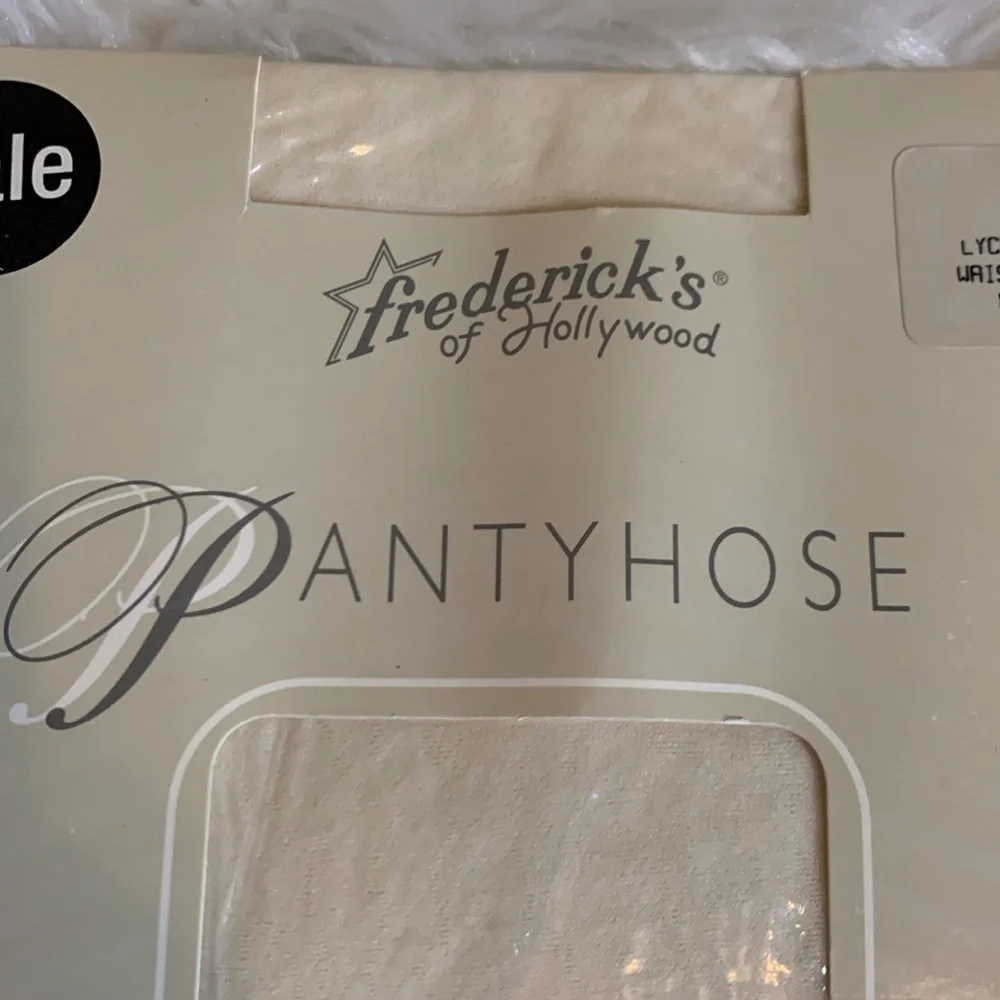 Vintage Frederick’s Of Hollywood Pantyhose Pearl Size Tall